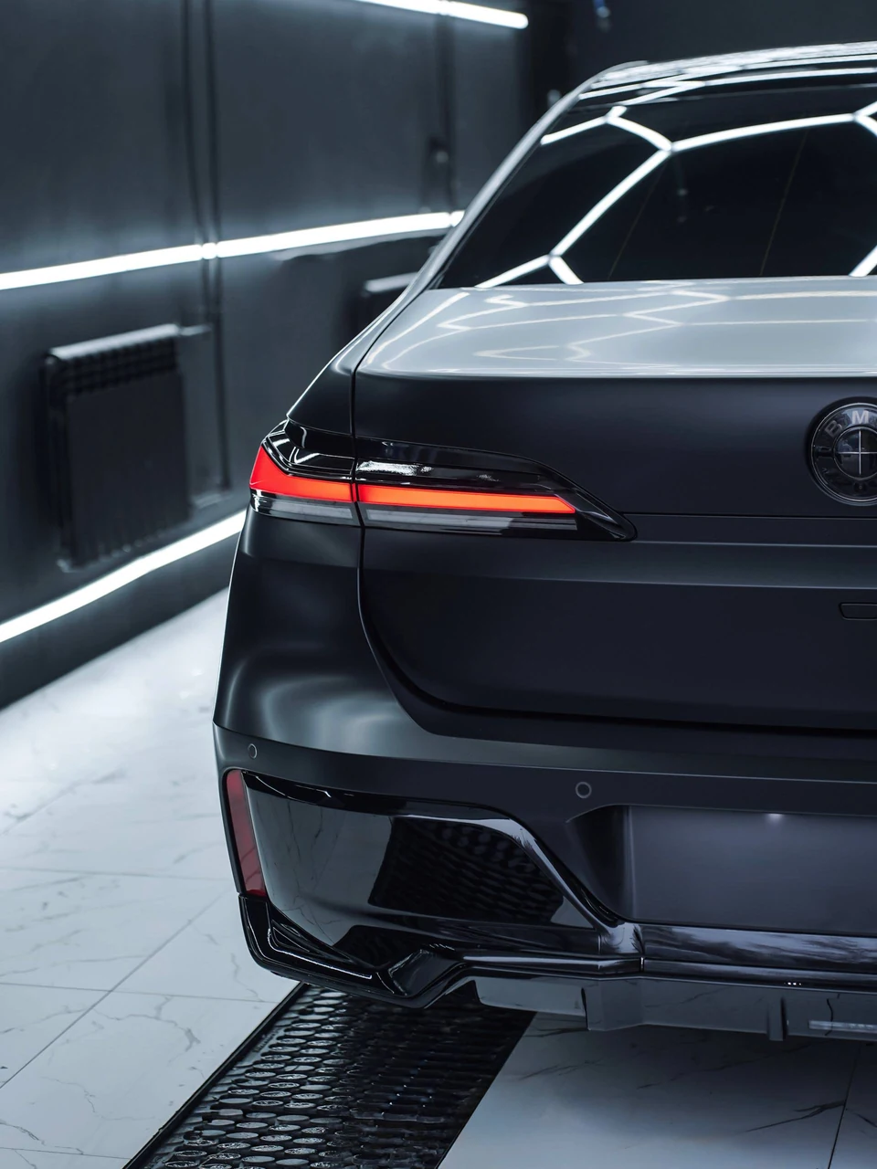BMW 7: PPF Matte, фото 5