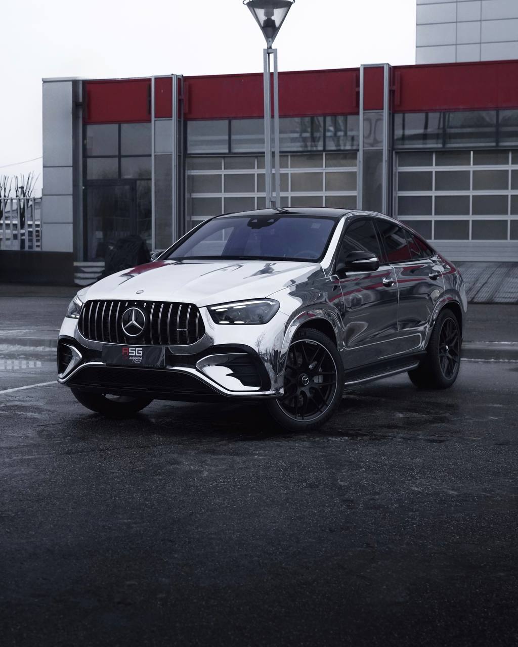 Mercedes-Benz GLE 53 AMG в студии ASG