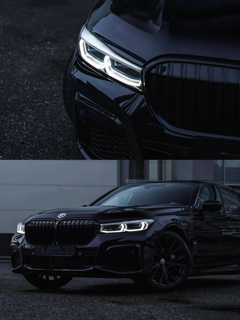 BMW 7 Series: смена цвета, фото 1