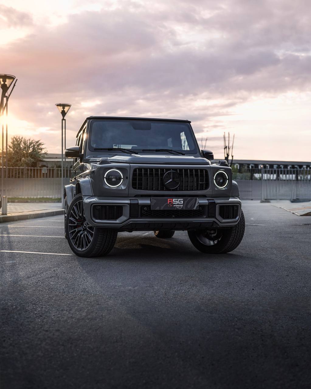 Mercedes-Benz G63 AMG в студии ASG