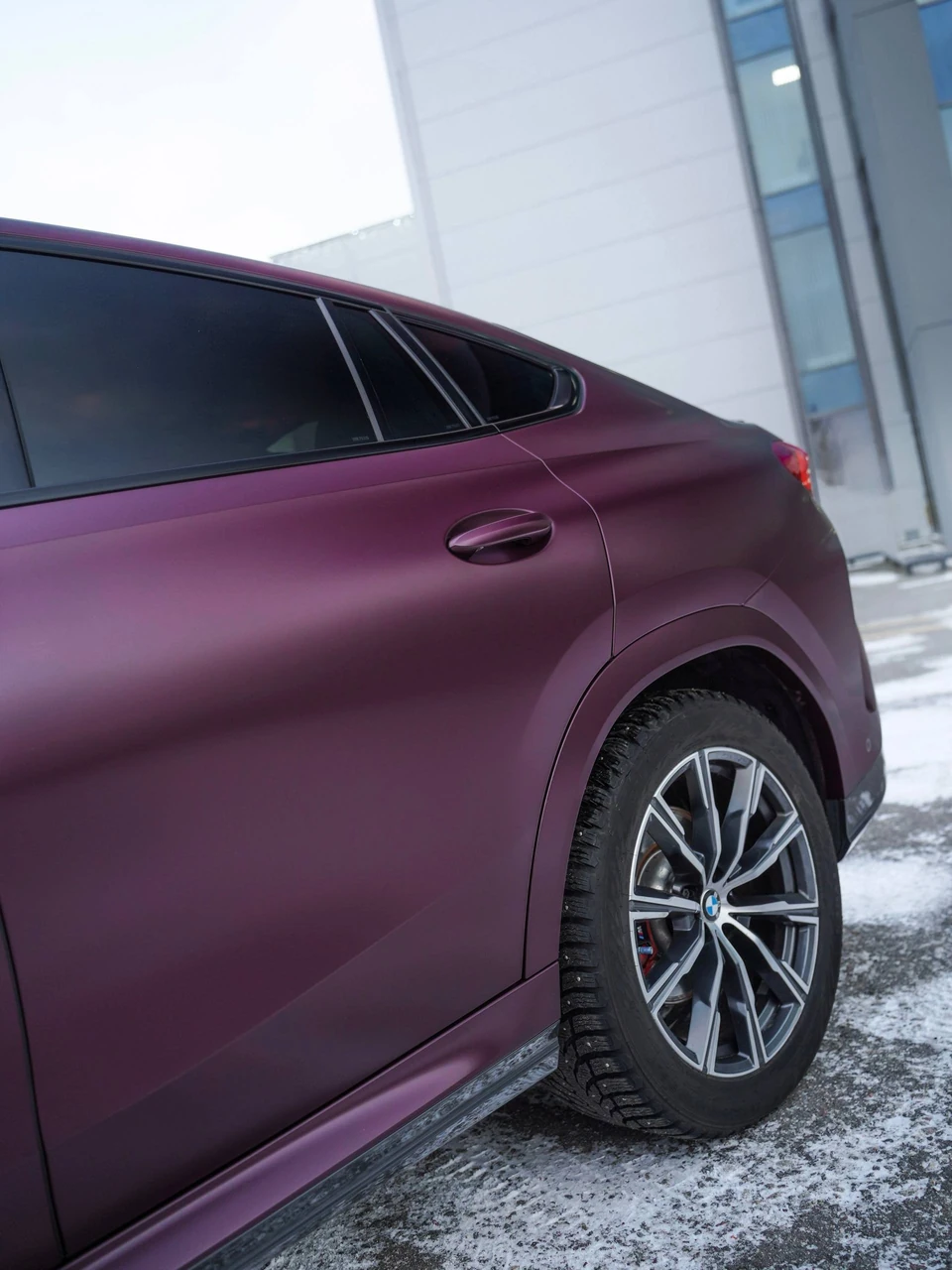 BMW X6: PPF Matte, фото 6