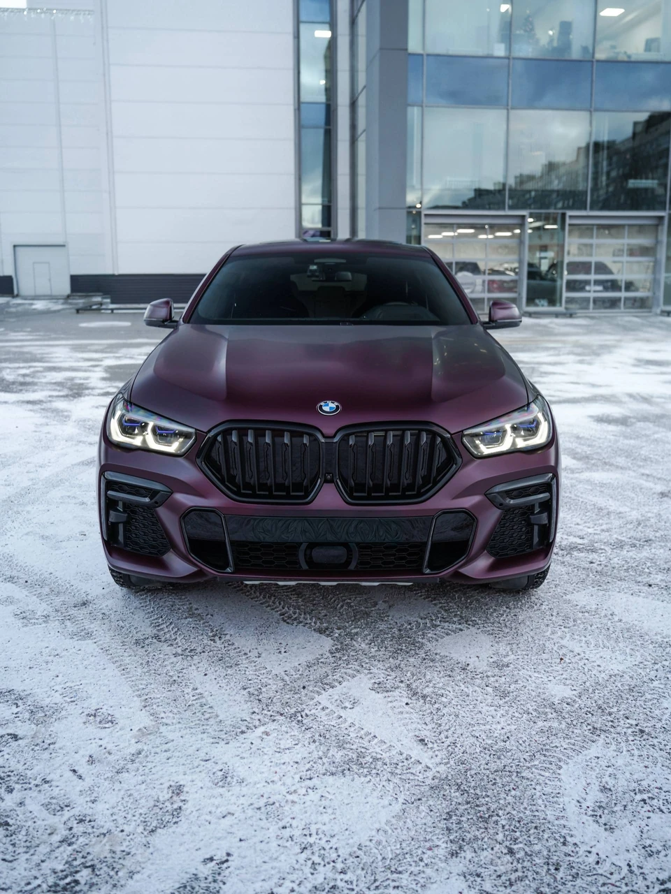 BMW X6: PPF Matte, фото 2