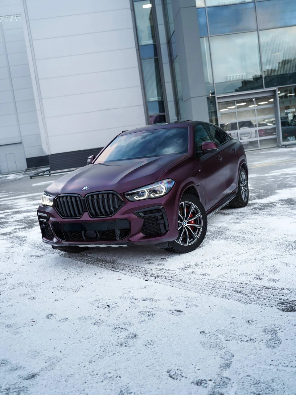 BMW X6: PPF Matte, фото 7