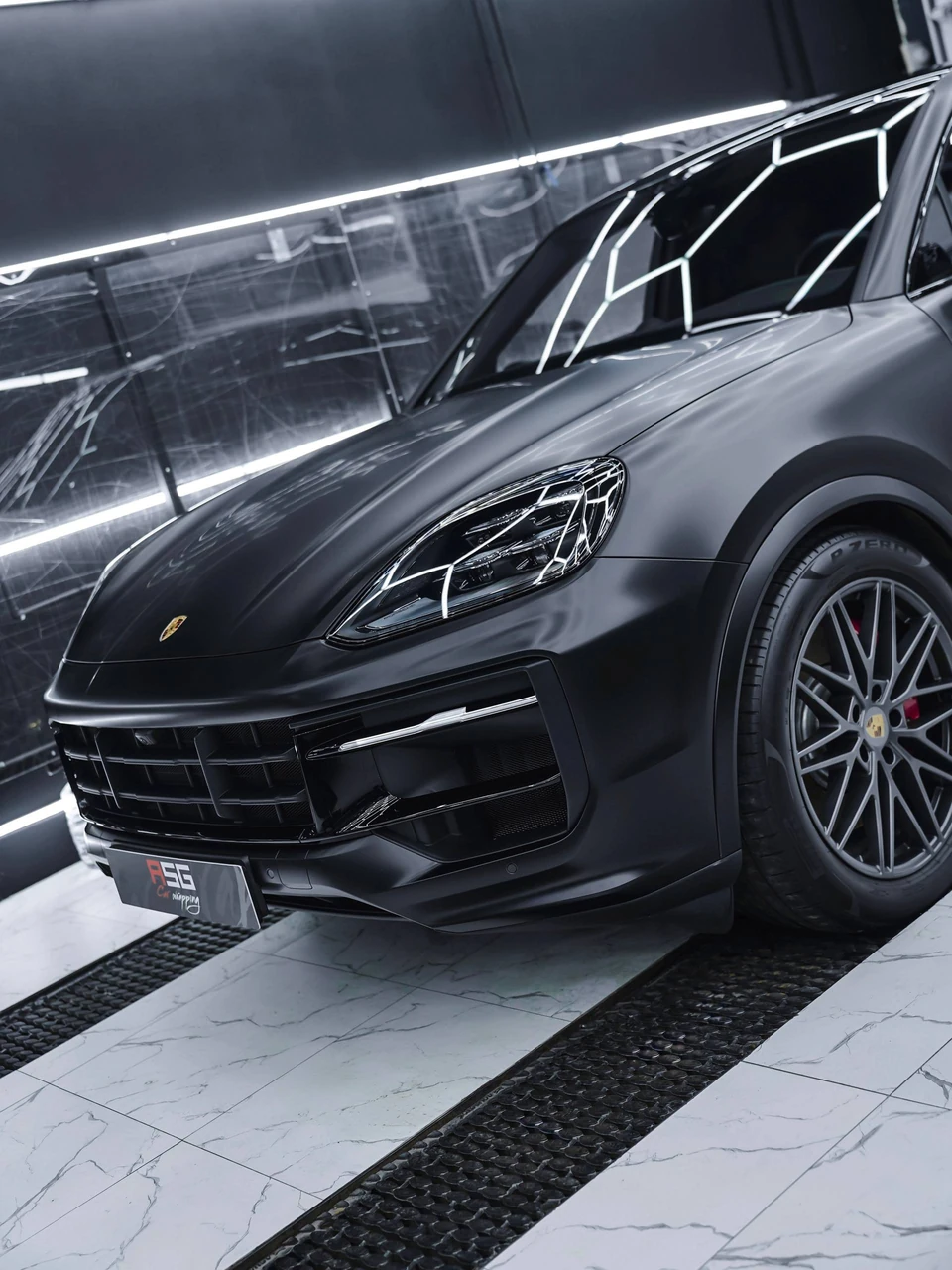 Porsche Cayenne: PPF Matte, фото 5