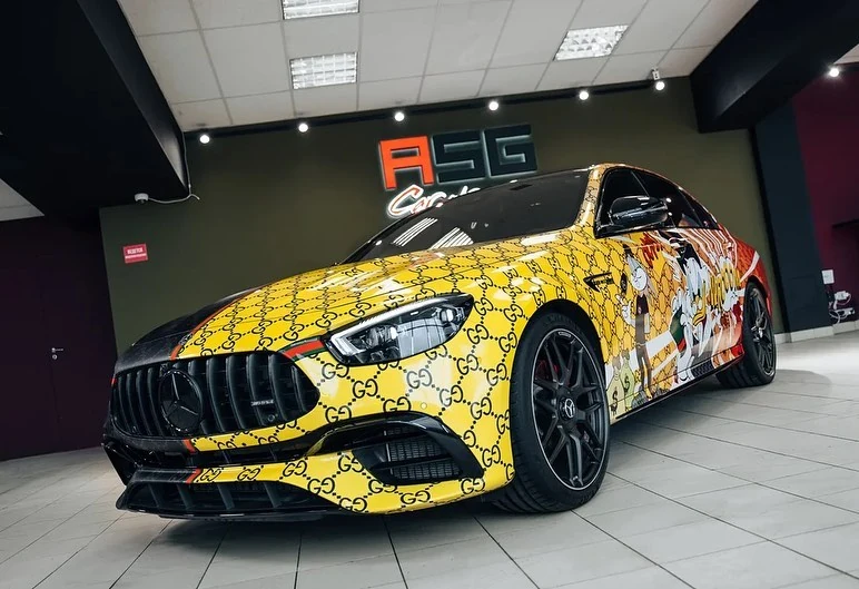 Mercedes-Benz E63S AMG в студии ASG