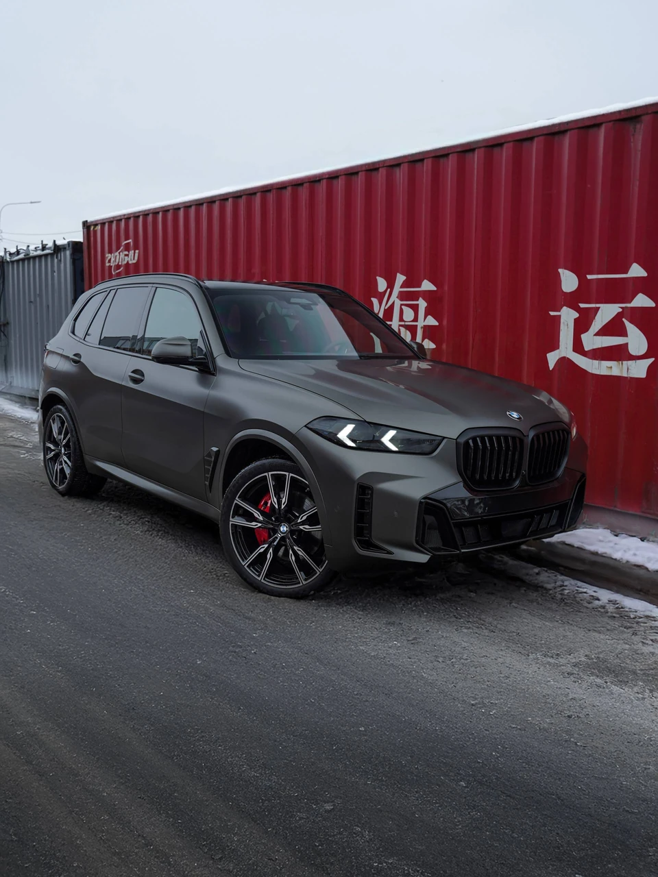BMW X5: PPF Matte в студии ASG