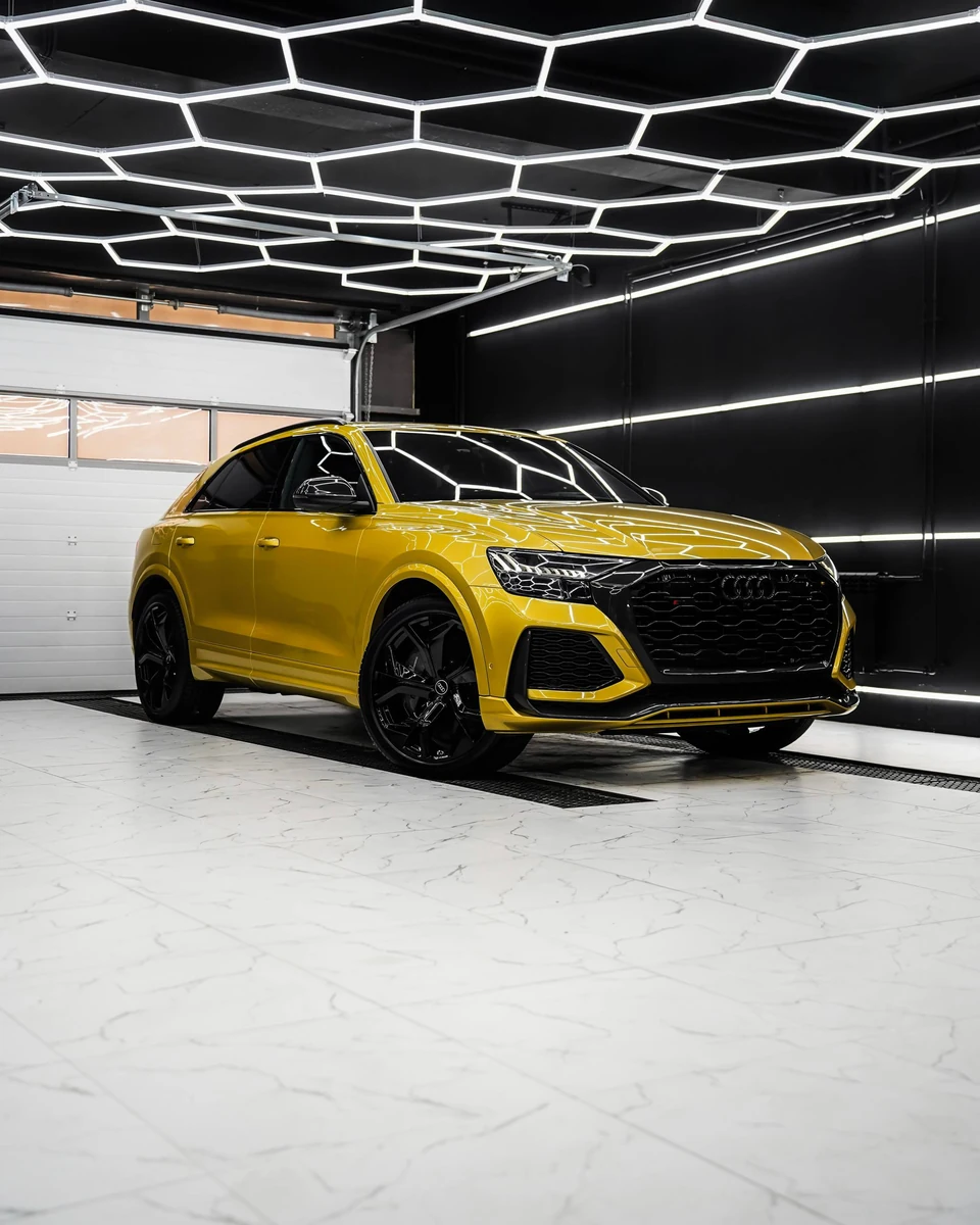 Audi RS Q8 после полировки и керамической защиты в ASG