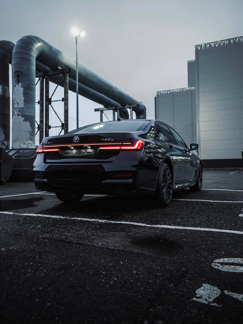 BMW 7 Series: смена цвета, фото 4