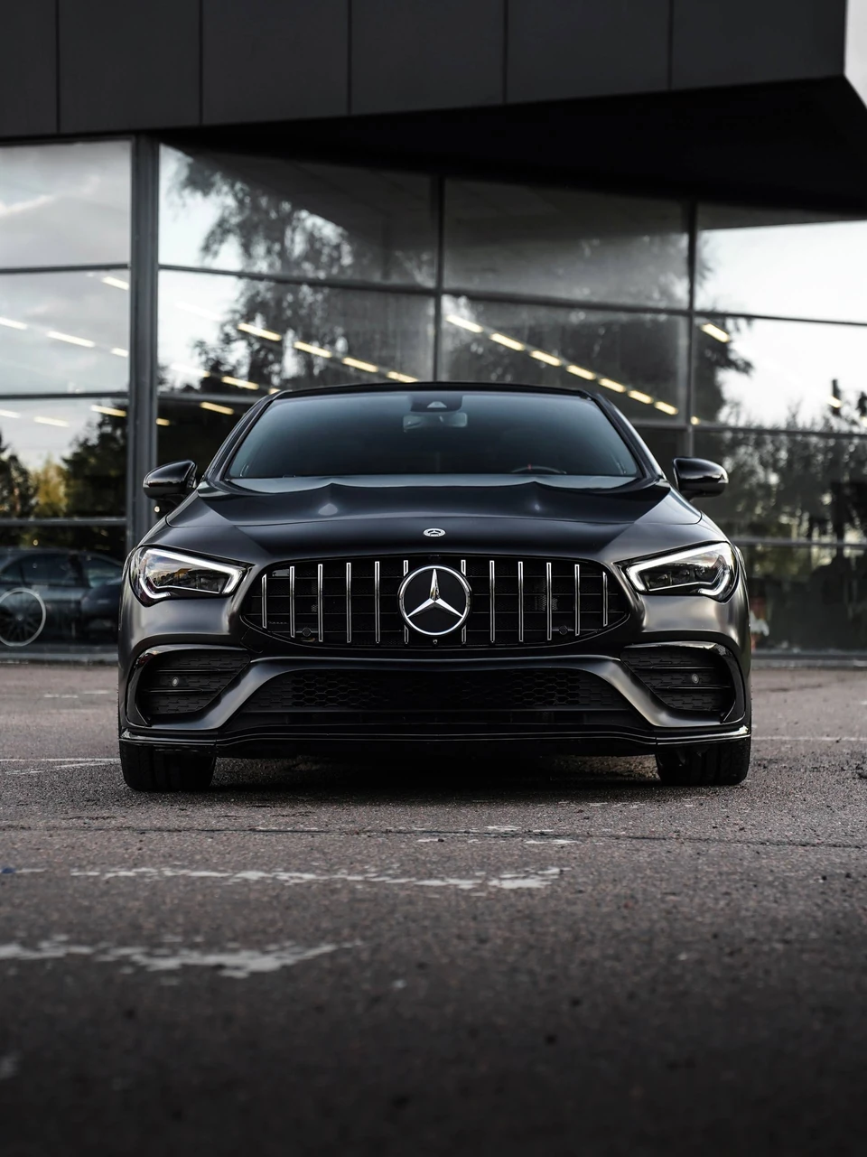 Mercedes-Benz CLA 35 AMG в студии ASG