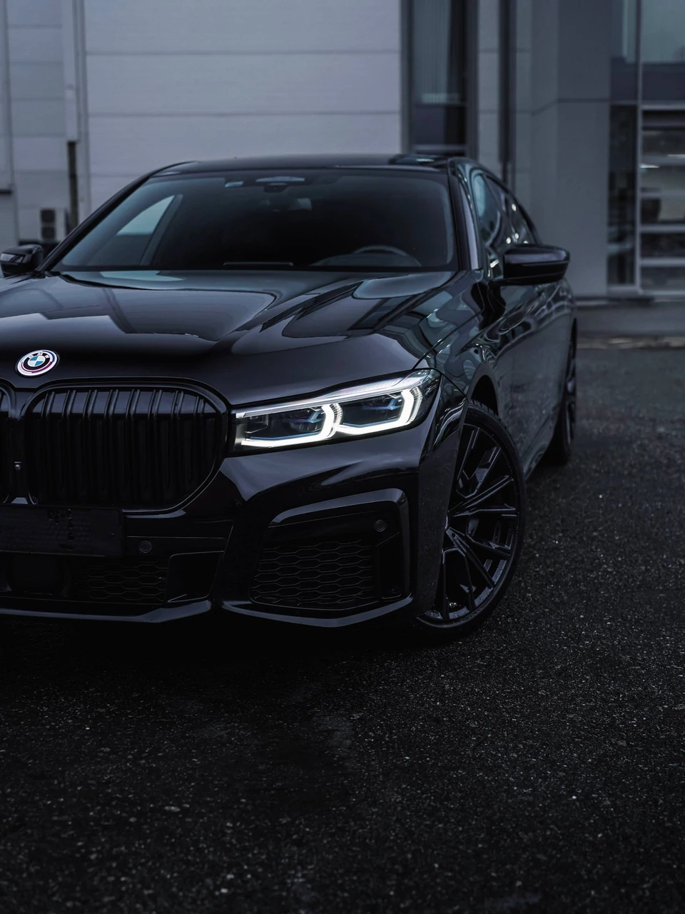 BMW 7 Series: смена цвета, фото 5
