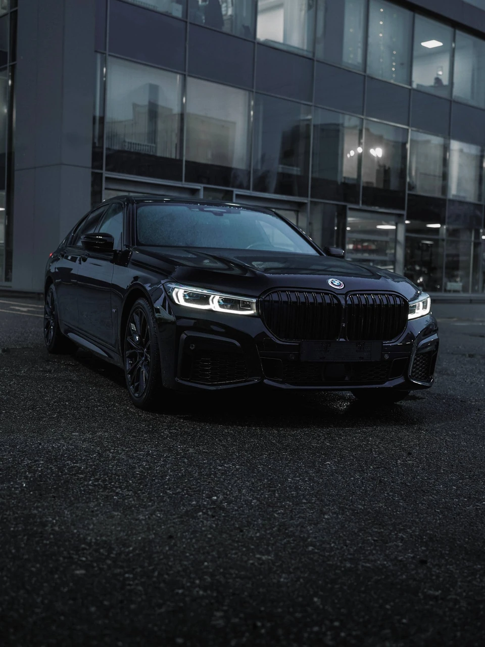 BMW 7 Series: смена цвета, фото 3