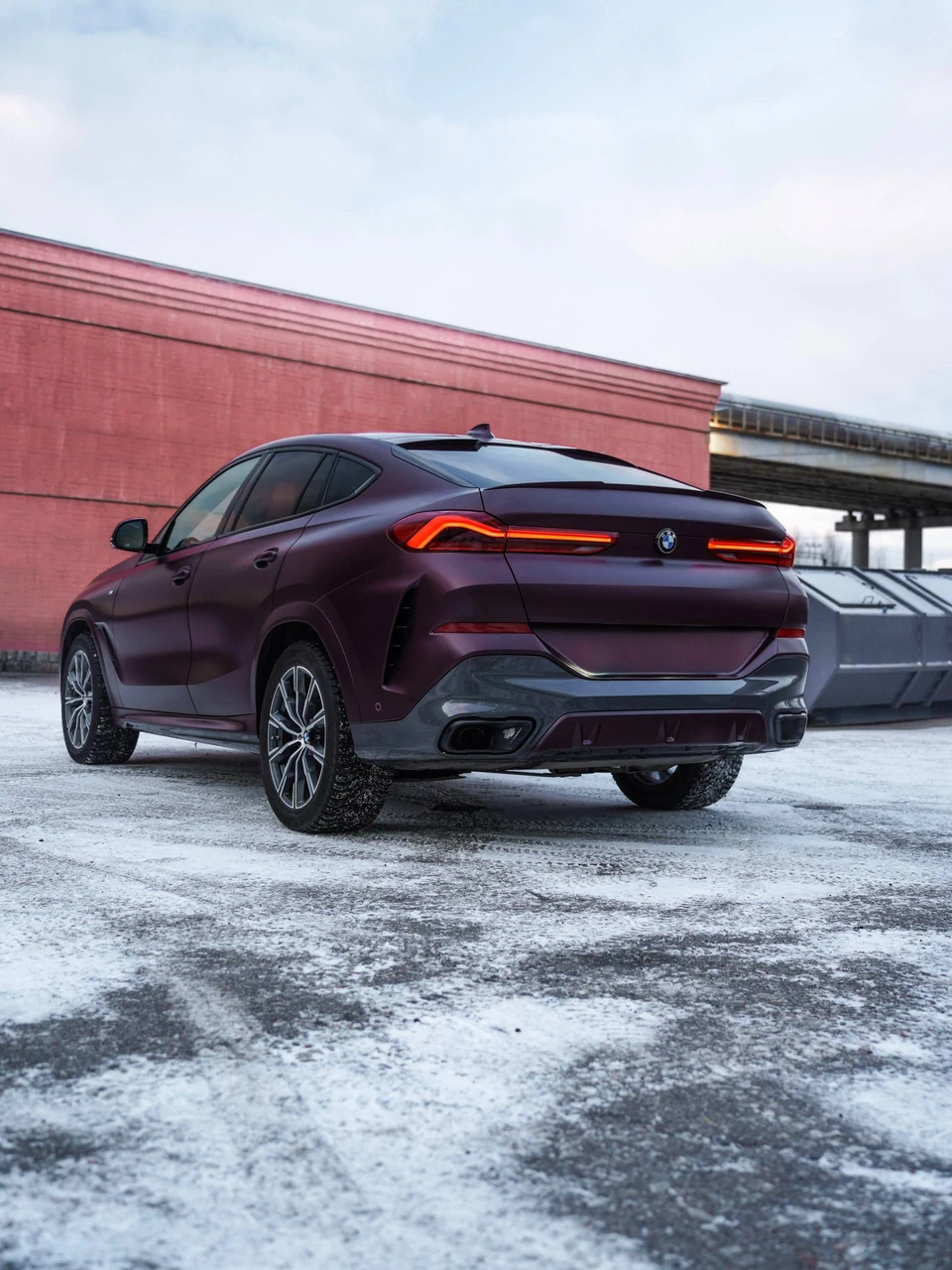 BMW X6: PPF Matte, фото 1